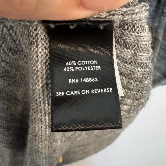 Torrid Womens 3X Gray Marled Sweater Embellished Neckline Cotton Blend Top - Picture 3 of 7